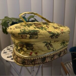 Quilted Cosmetic Bag